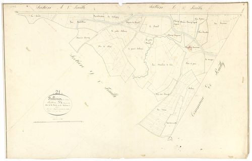 Bellenot-sous-Pouilly - Section D3 - 3 P PLAN 64/15