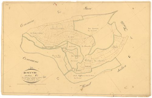 Beneuvre - Section E1 - 3 P PLAN 66/9