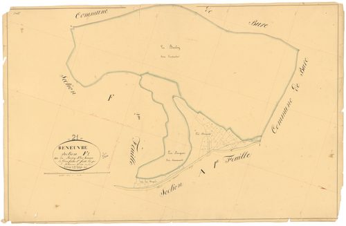 Beneuvre - Section F1 - 3 P PLAN 66/11