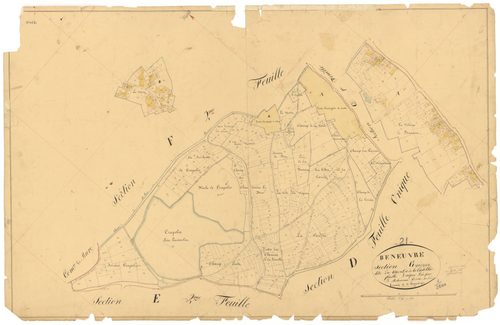 Beneuvre - Section G1 - 3 P PLAN 66/13