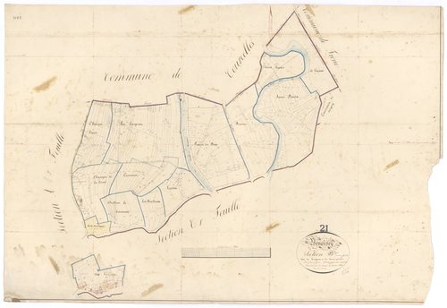 Benoisey - Section B - 3 P PLAN 67/4