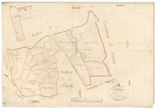 Benoisey - Section C1 - 3 P PLAN 67/5