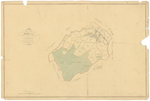 Bessey-lès-Cîteaux - Tableau d'assemblage - 3 P PLAN 70/1