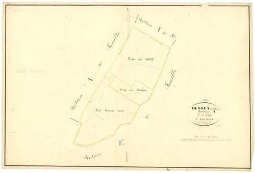 Bessey-lès-Cîteaux - Section A1 - 3 P PLAN 70/2