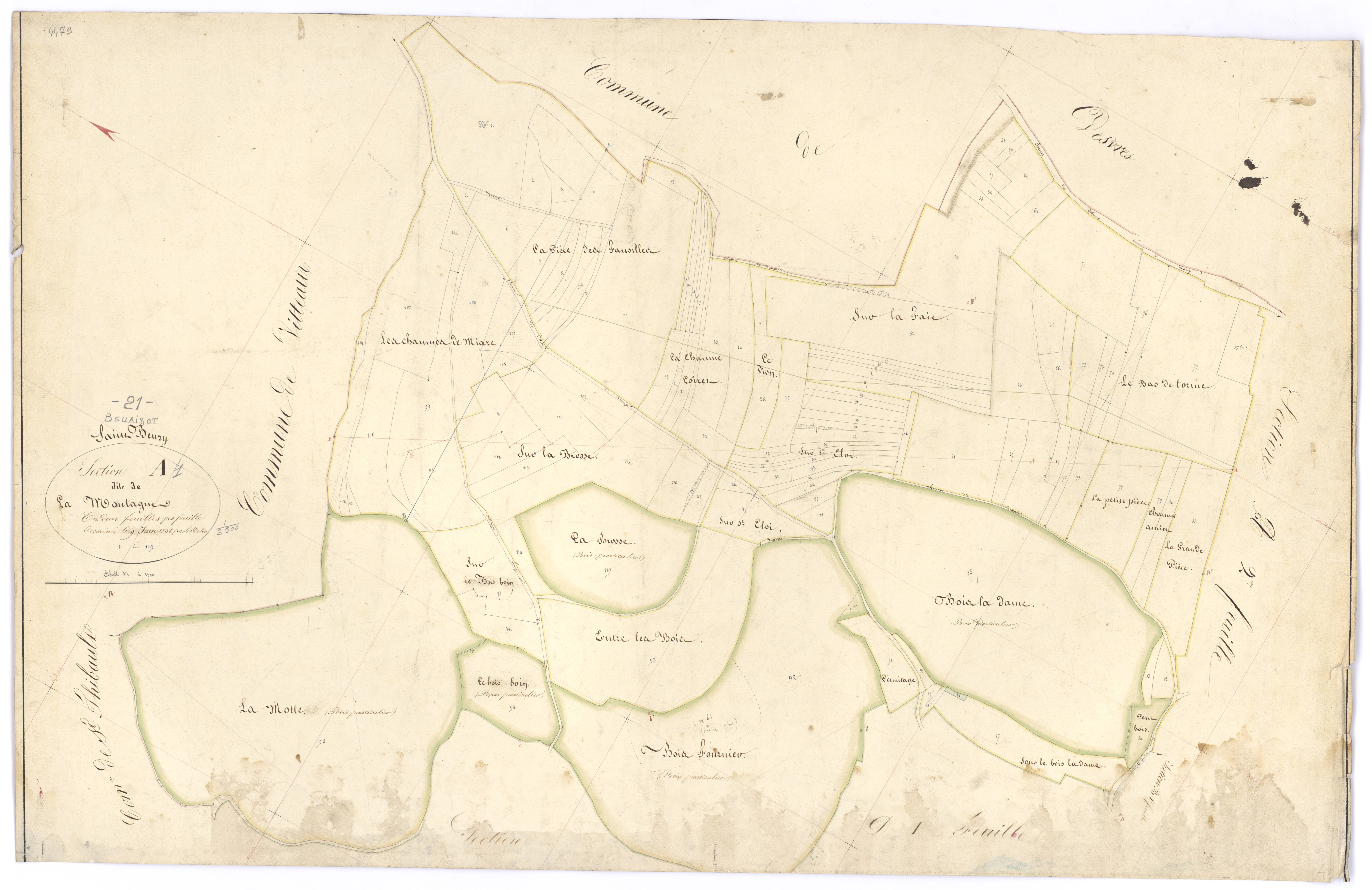 Beurizot - Section A1 - 3 P PLAN 72/2