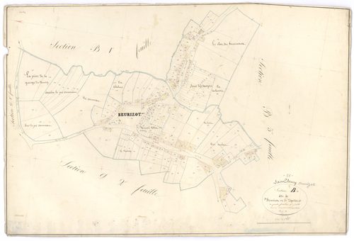 Beurizot - Section B4 - 3 P PLAN 72/7