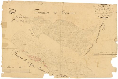 Bévy - Section A1 - 3 P PLAN 73/2