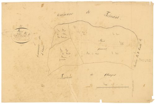 Bévy - Section B1 - 3 P PLAN 73/3