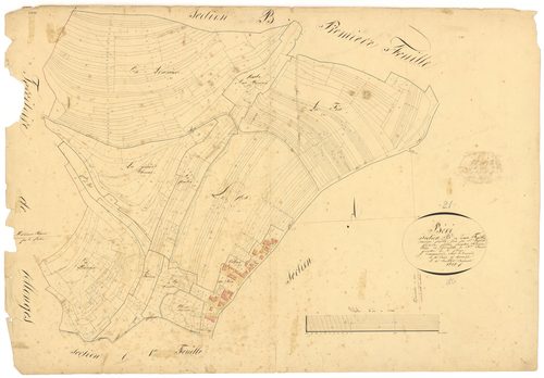 Bévy - Section B2 - 3 P PLAN 73/4