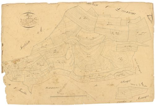 Bévy - Section C1 - 3 P PLAN 73/5