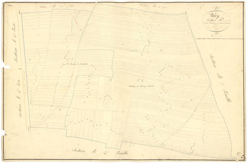 Bèze - Section B3 - 3 P PLAN 74/15