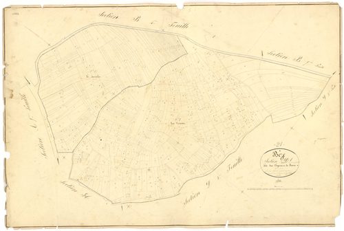 Bèze - Section D1 - 3 P PLAN 74/25