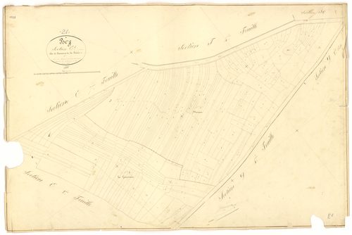 Bèze - Section E1 - 3 P PLAN 74/30