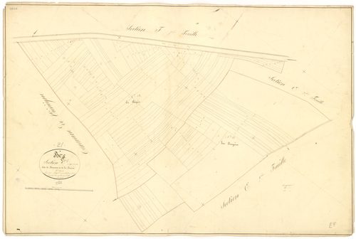 Bèze - Section E6 - 3 P PLAN 74/35