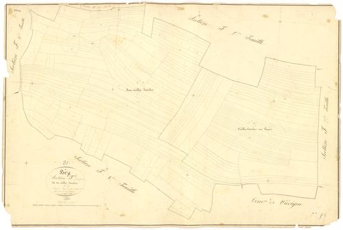 Bèze - Section F6 - 3 P PLAN 74/43