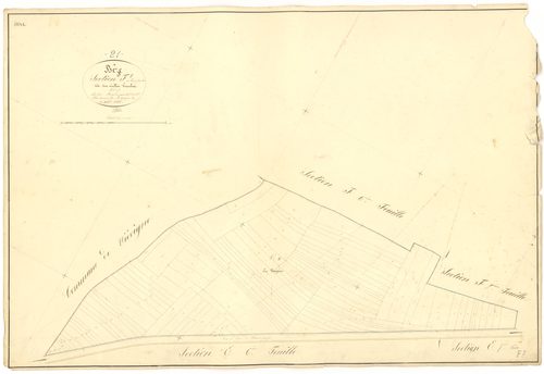 Bèze - Section F7 - 3 P PLAN 74/44