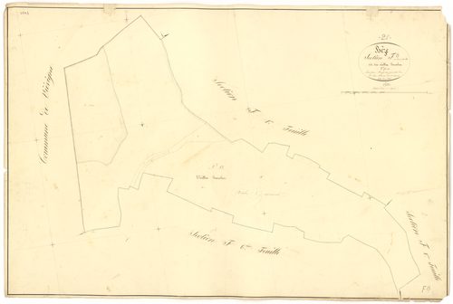 Bèze - Section F8 - 3 P PLAN 74/45