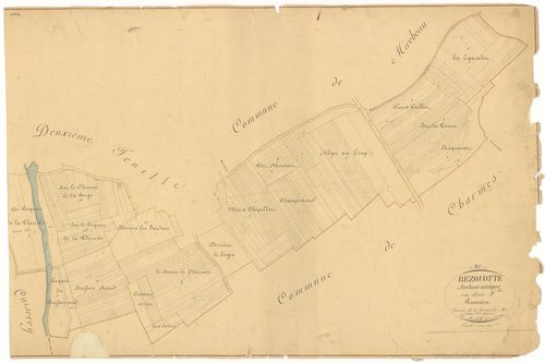 Bézouotte - Section unique 1 - 3 P PLAN 75/3