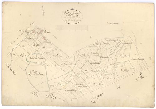 Bierre-lès-Semur - Section B - 3 P PLAN 76/3
