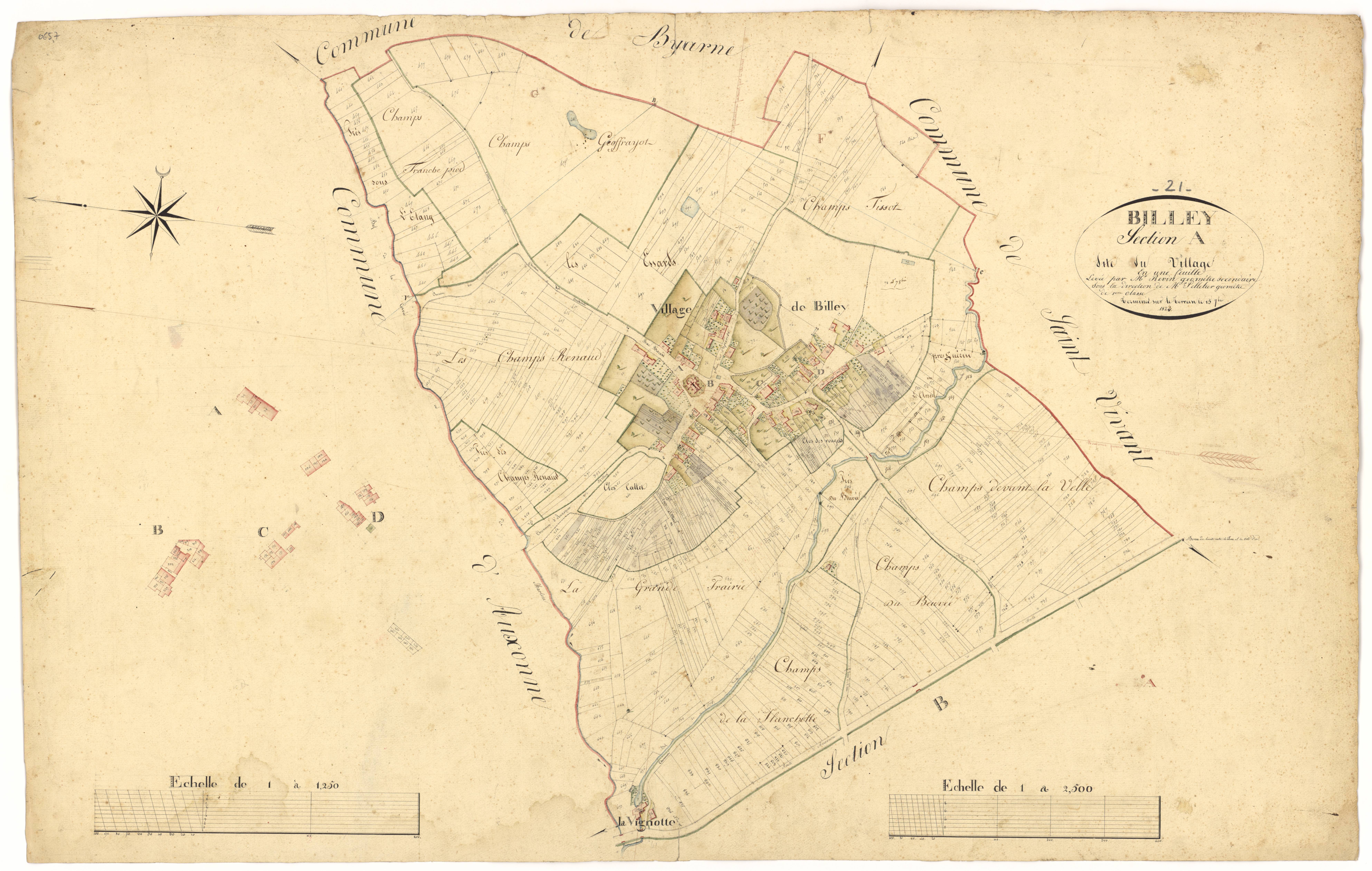 Billey - Section A - 3 P PLAN 77/2