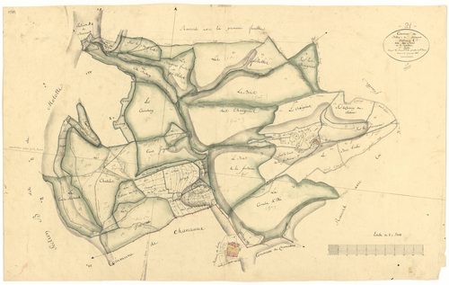 Billy-lès-Chanceaux - Section C2 - 3 P PLAN 78/7