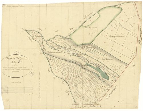 Billy-lès-Chanceaux - Section E - 3 P PLAN 78/10