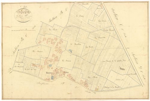 Bissey-la-Côte - Section B3 - 3 P PLAN 80/9