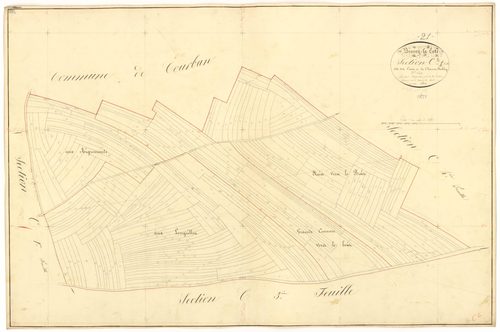 Bissey-la-Côte - Section C2 - 3 P PLAN 80/11