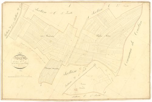 Bissey-la-Côte - Section C4 - 3 P PLAN 80/13