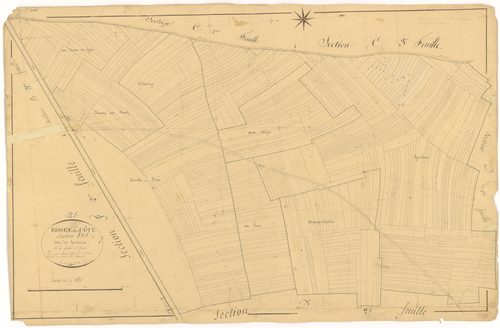 Bissey-la-Côte - Section D1 - 3 P PLAN 80/14