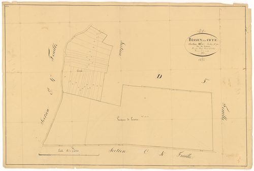 Bissey-la-Côte - Section D6 - 3 P PLAN 80/19