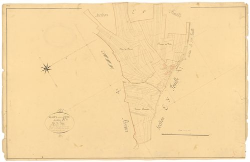 Bissey-la-Côte - Section E2 - 3 P PLAN 80/21