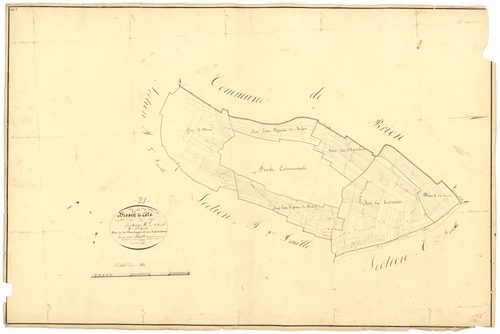 Bissey-la-Côte - Section F1 - 3 P PLAN 80/24