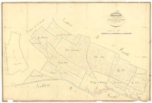 Bissey-la-Côte - Section F2 - 3 P PLAN 80/25