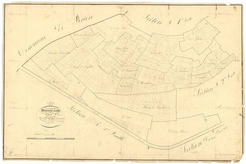 Bissey-la-Côte - Section F3 - 3 P PLAN 80/26
