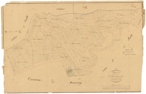 Bissey-la-Pierre - Section C2 - 3 P PLAN 81/5