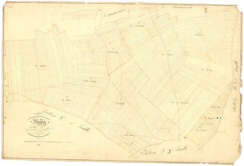 Blagny-sur-Vingeanne - Section A1 - 3 P PLAN 82/3