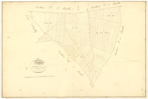 Blagny-sur-Vingeanne - Section C1 - 3 P PLAN 82/10