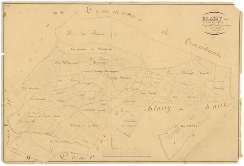 Blaisy-Bas - Section C - 3 P PLAN 83/5