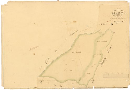 Blaisy-Bas - Section E3 - 3 P PLAN 83/9