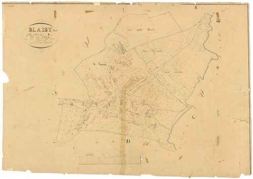 Blaisy-Bas - Section F - 3 P PLAN 83/10