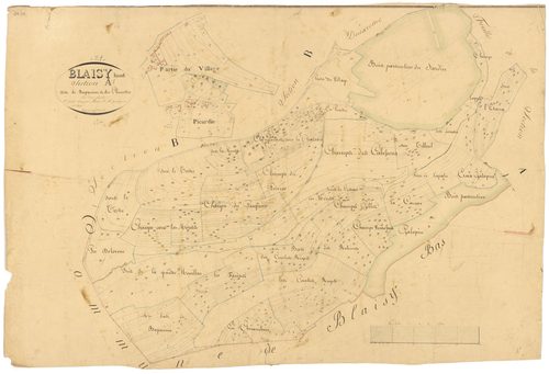 Blaisy-Haut - Section A1 - 3 P PLAN 84/2