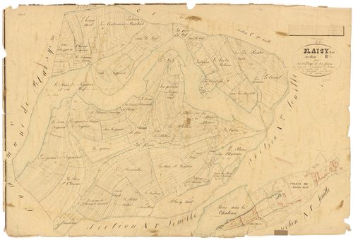 Blaisy-Haut - Section B - 3 P PLAN 84/4