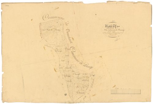 Blaisy-Haut - Section C1 - 3 P PLAN 84/5