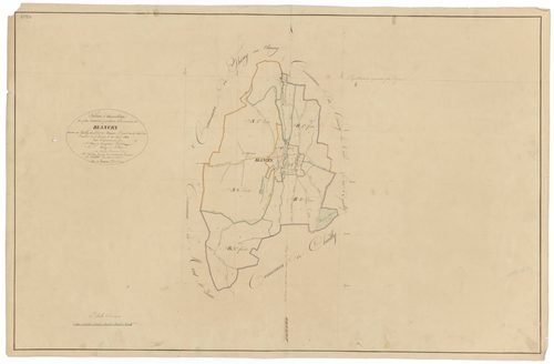 Blancey - Tableau d'assemblage - 3 P PLAN 85/1