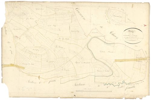 Blancey - Section A1 - 3 P PLAN 85/2