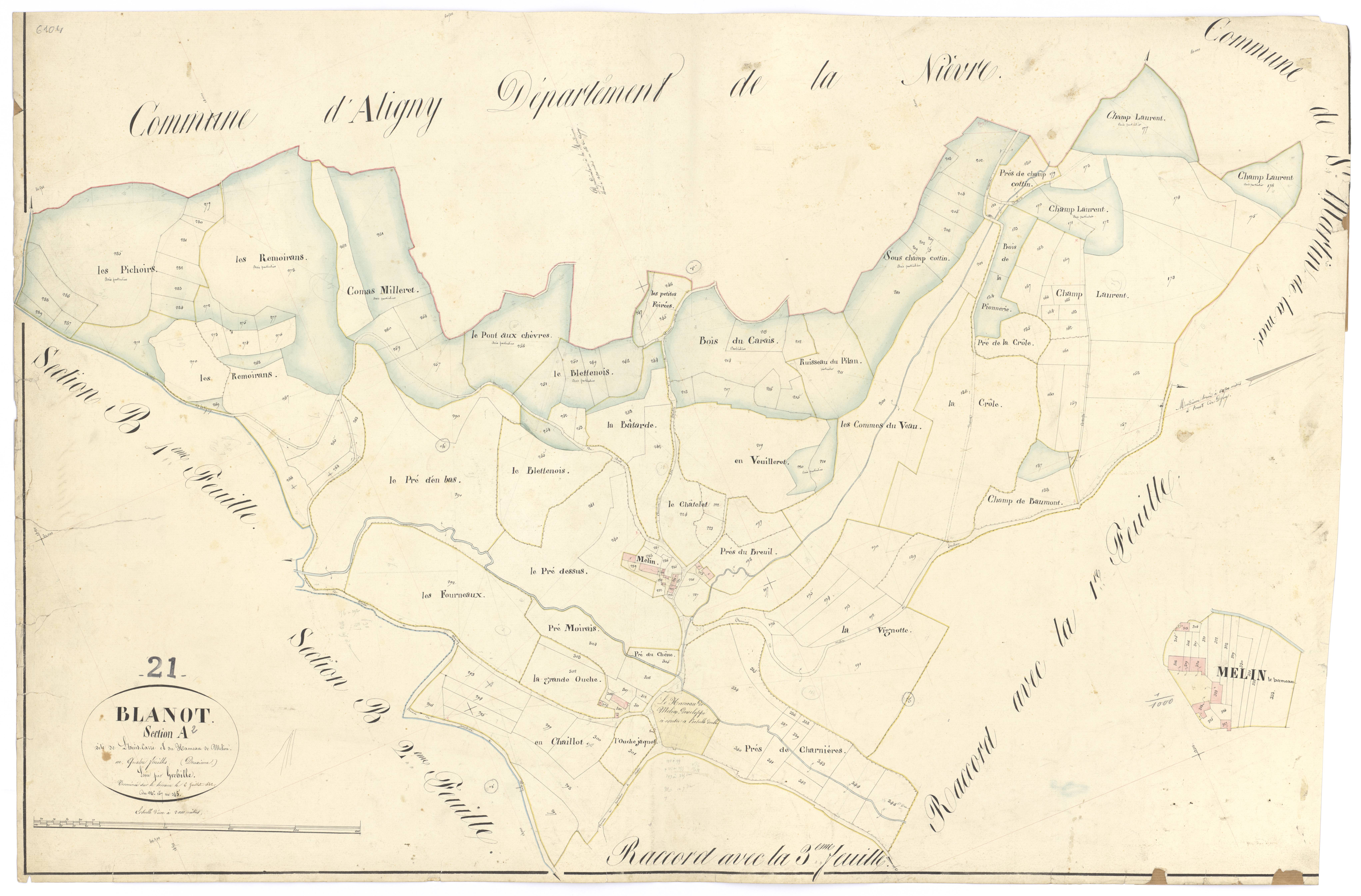 Blanot - Section A2 - 3 P PLAN 86/3