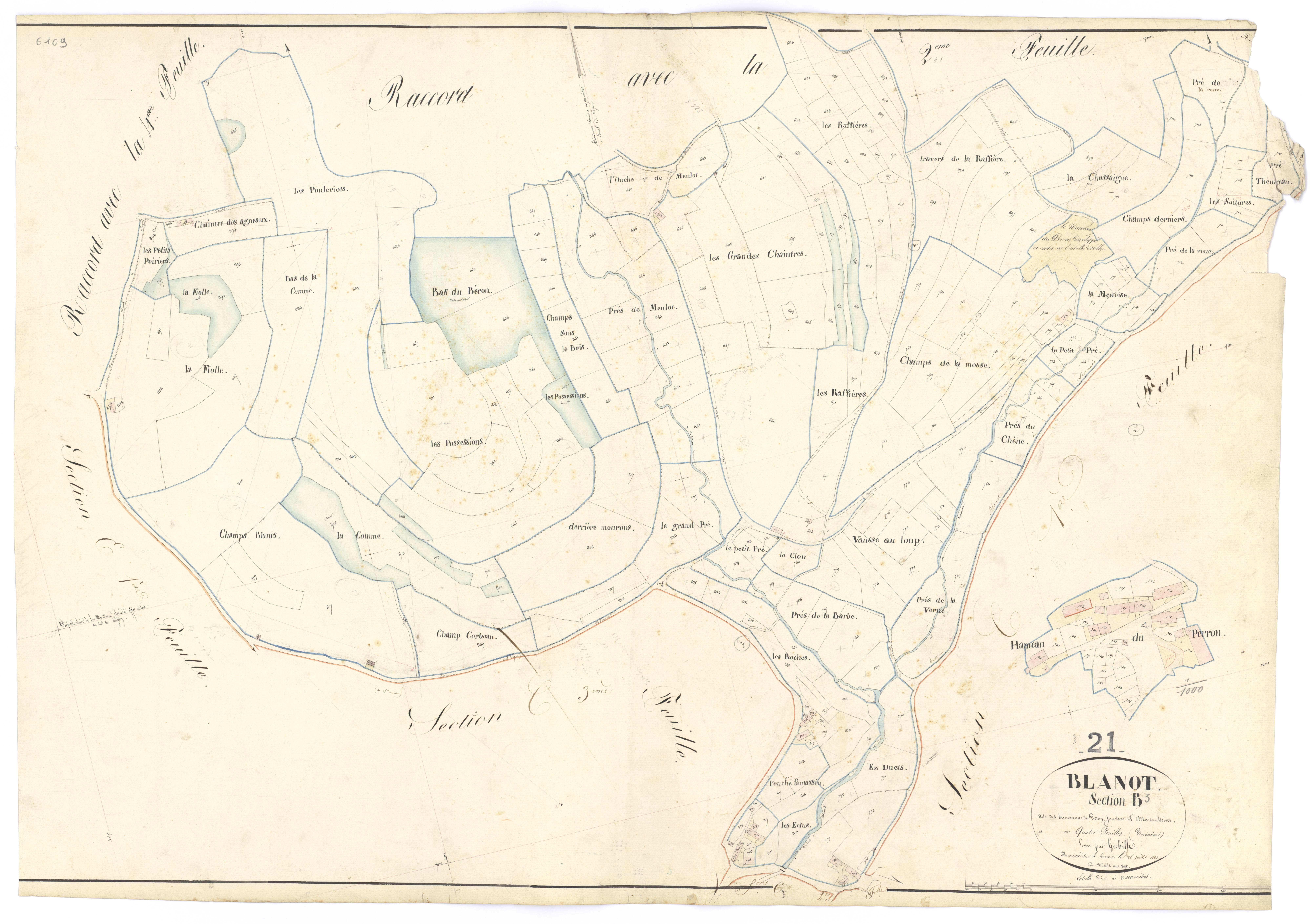 Blanot - Section B3 - 3 P PLAN 86/8