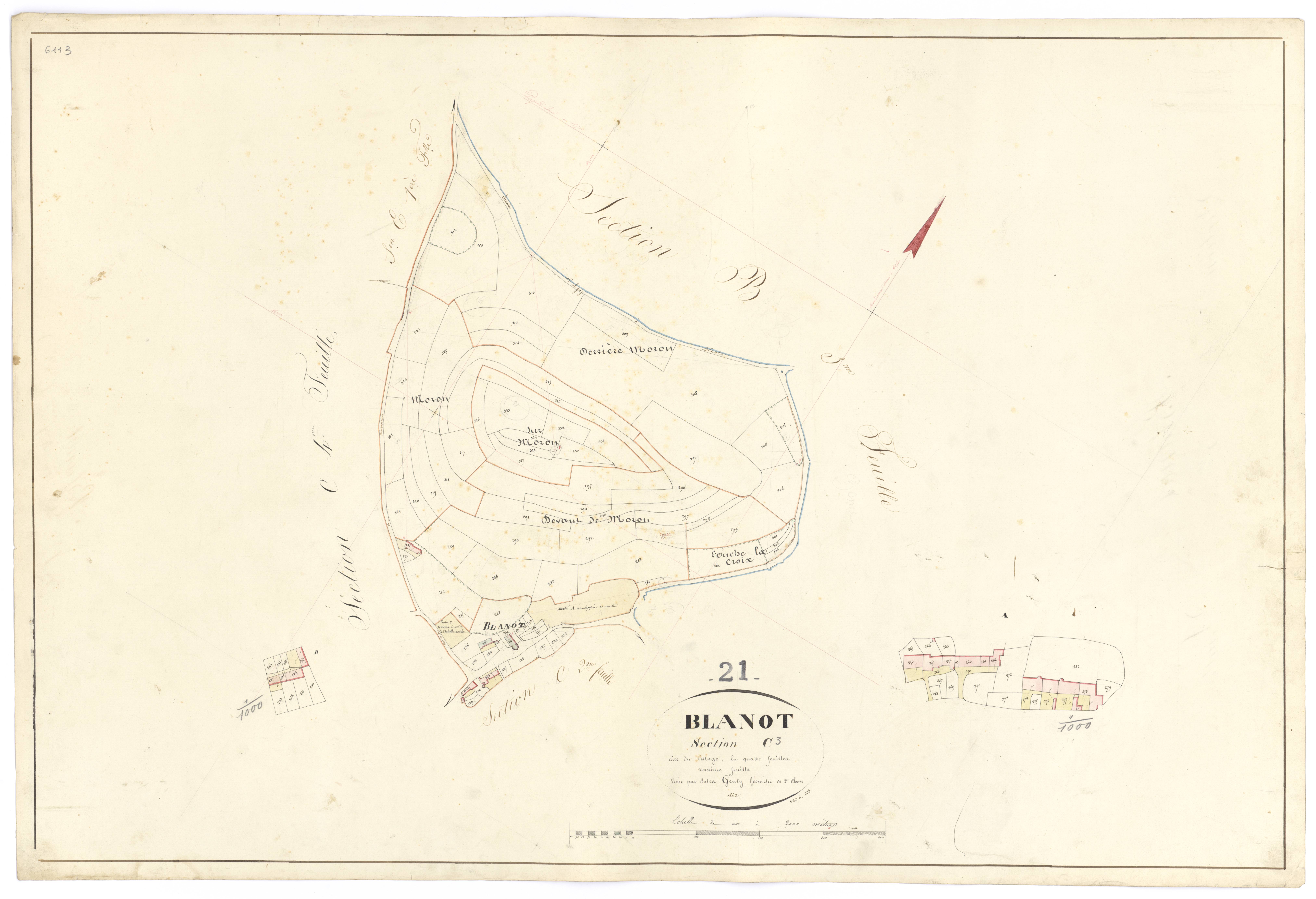 Blanot - Section C3 - 3 P PLAN 86/12
