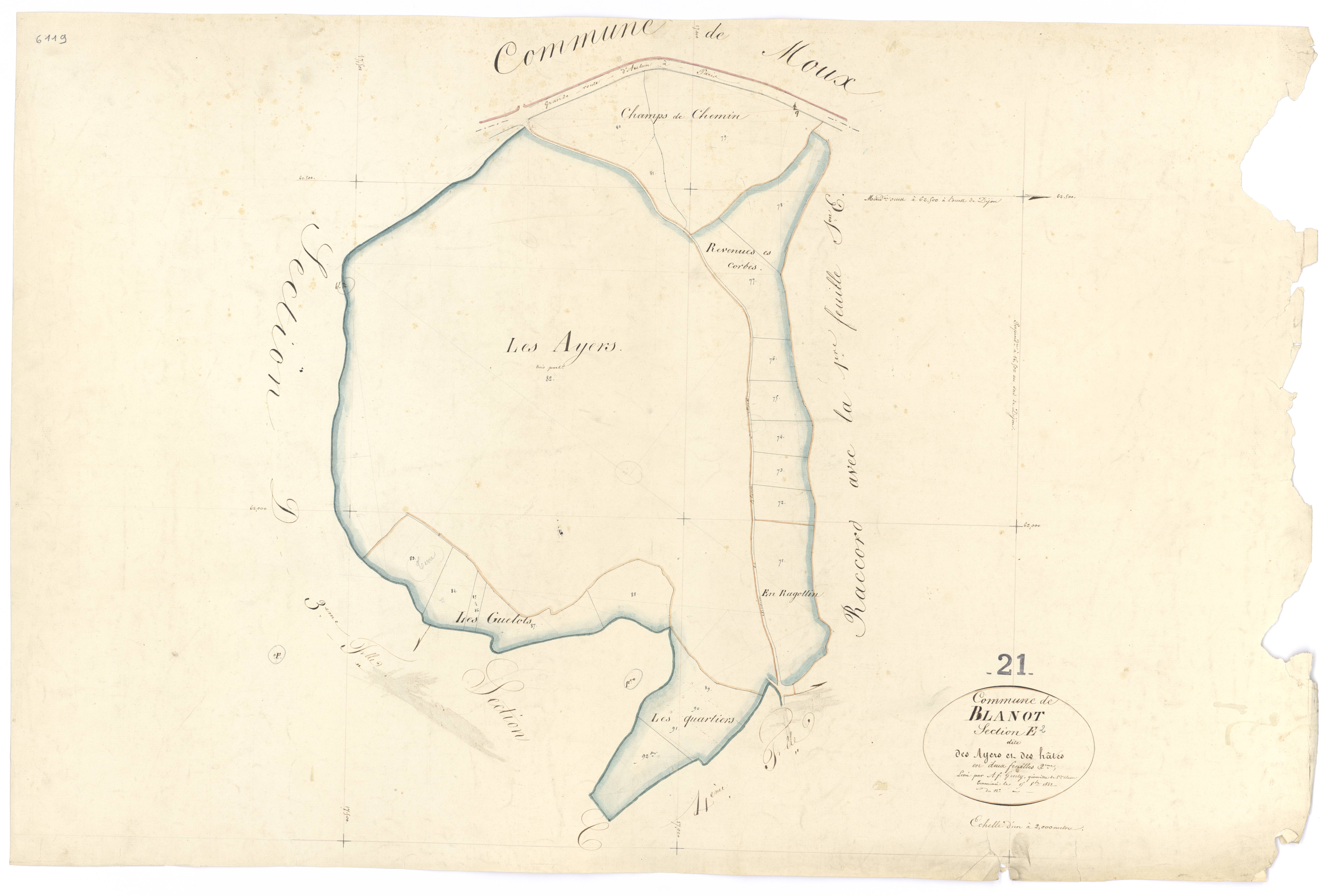 Blanot - Section E2 - 3 P PLAN 86/18